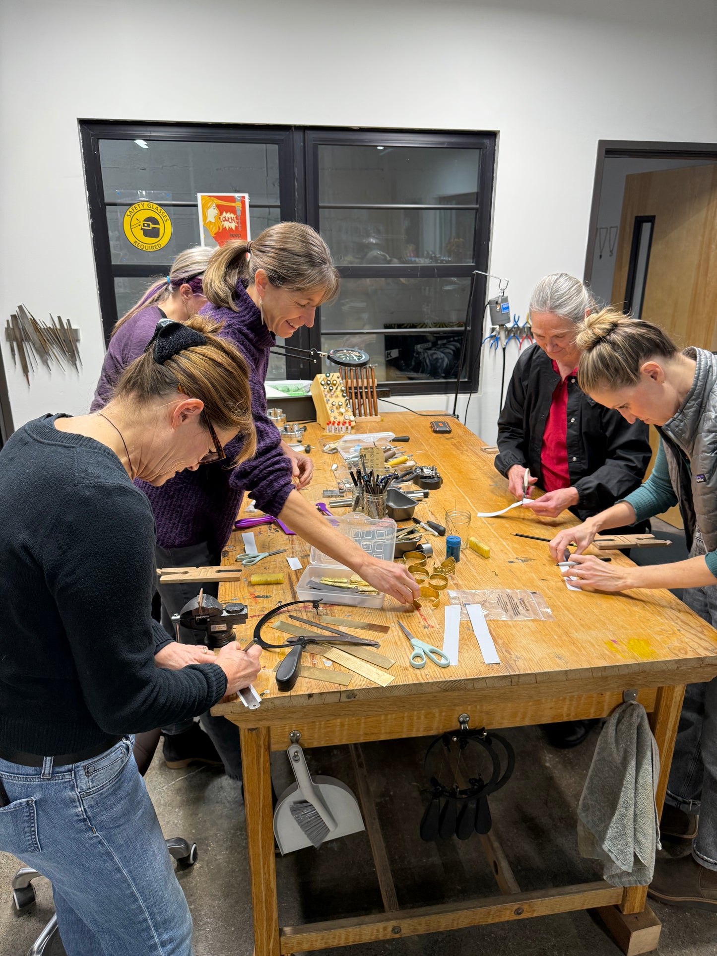 5 week Metalsmithing Basics: Thursdays 9/11-10/9