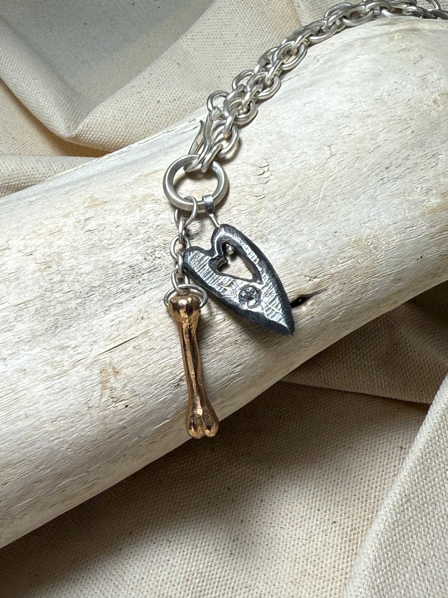 love and bone necklace