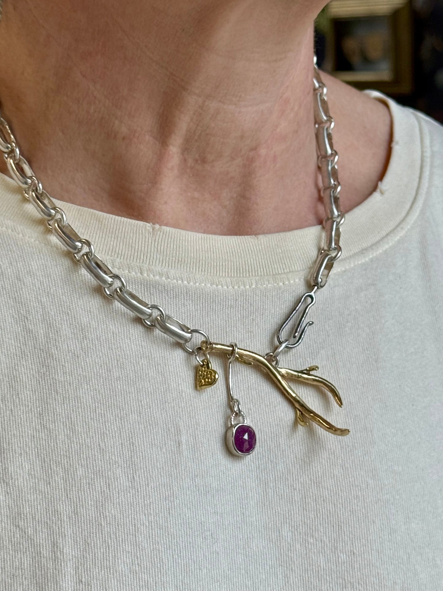 "When I was a Deer" necklace