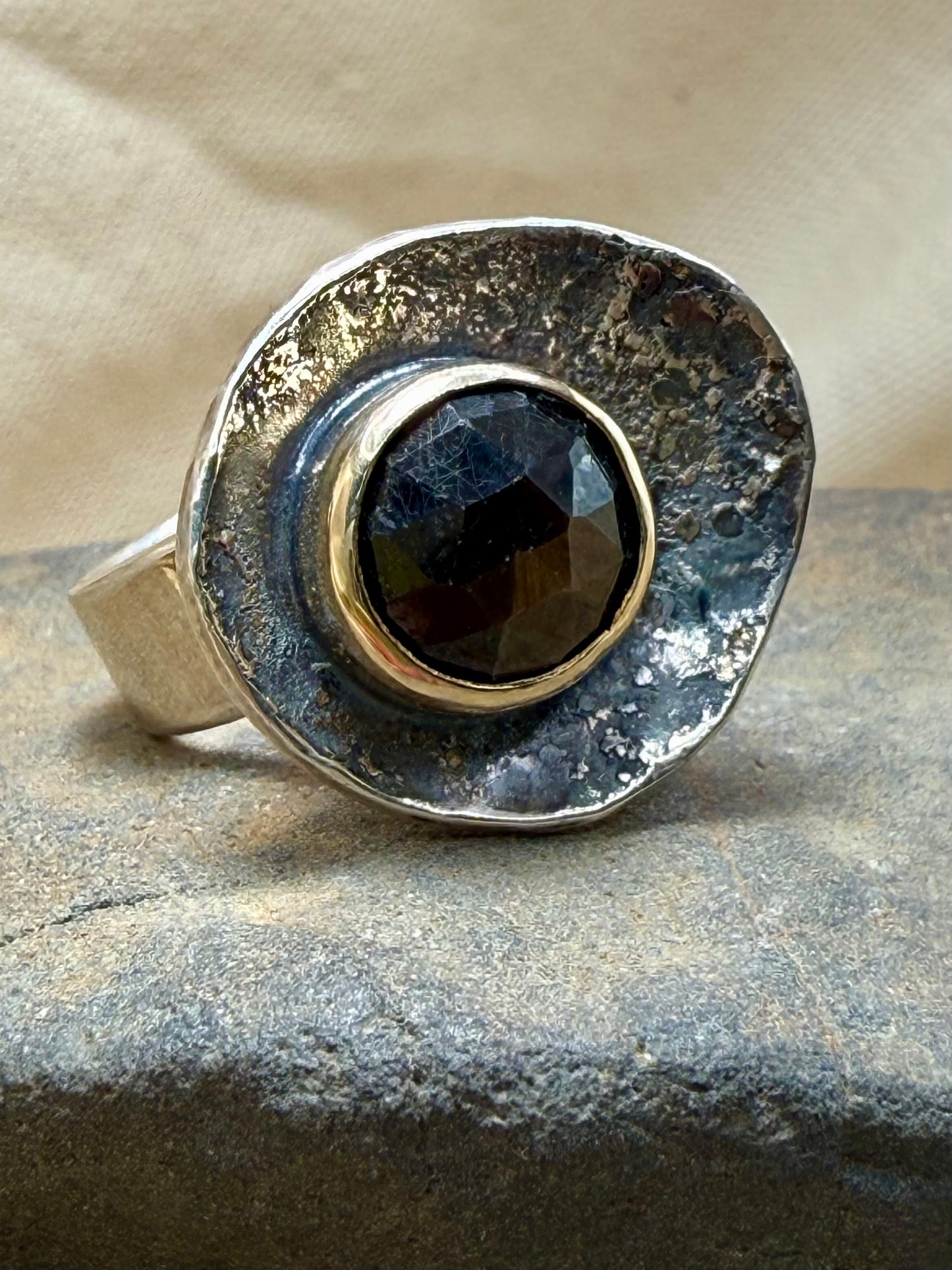 Chocolate sapphire Ring