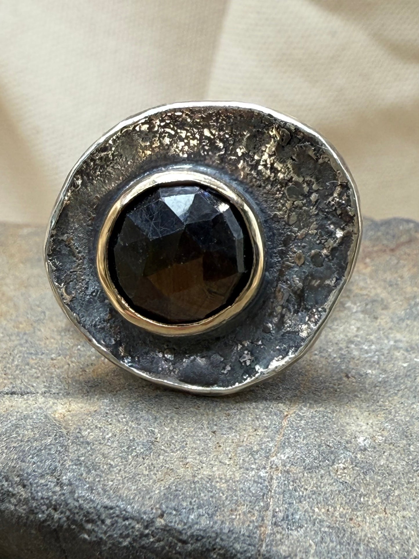 Chocolate sapphire Ring