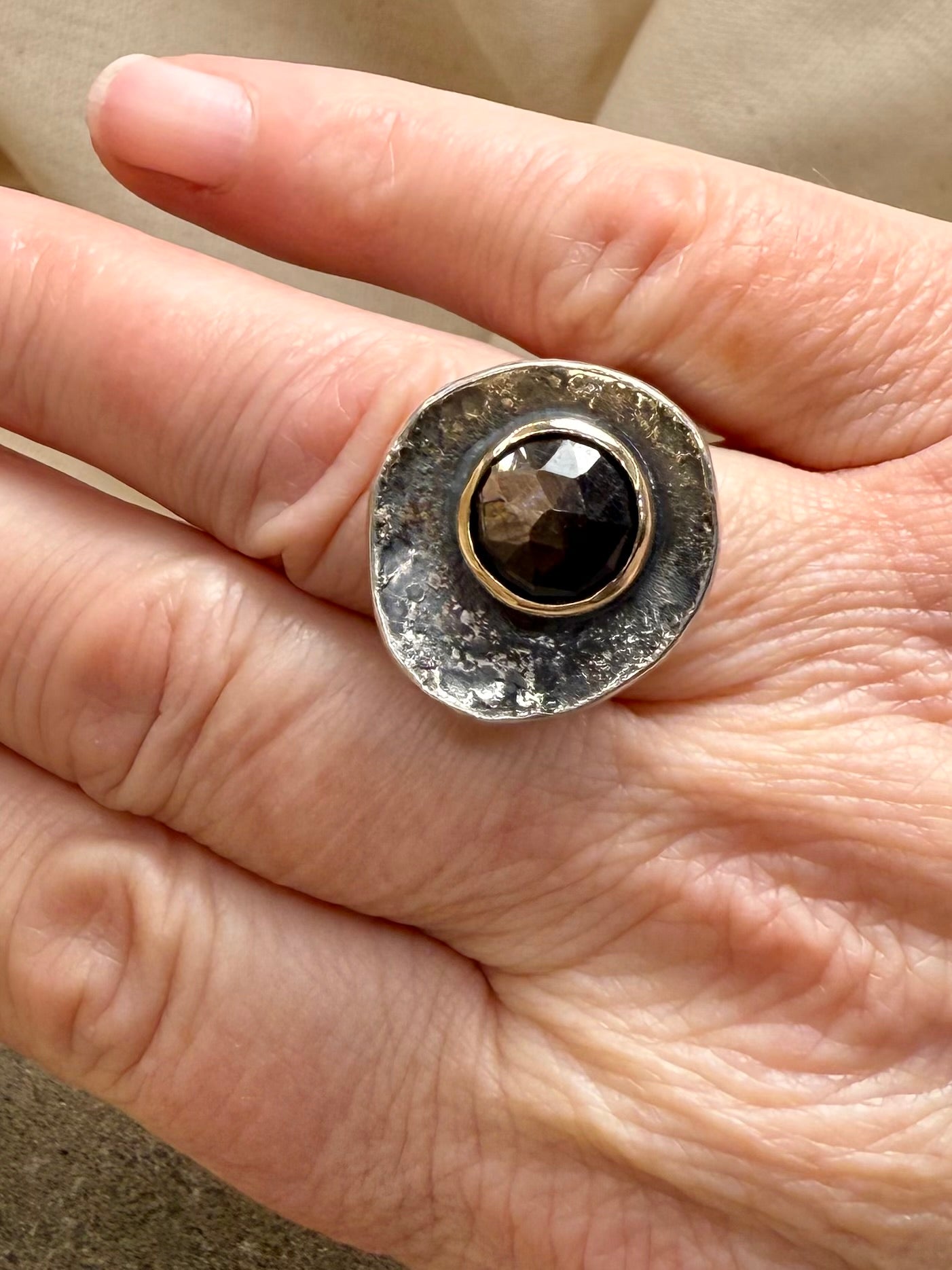 Chocolate sapphire Ring