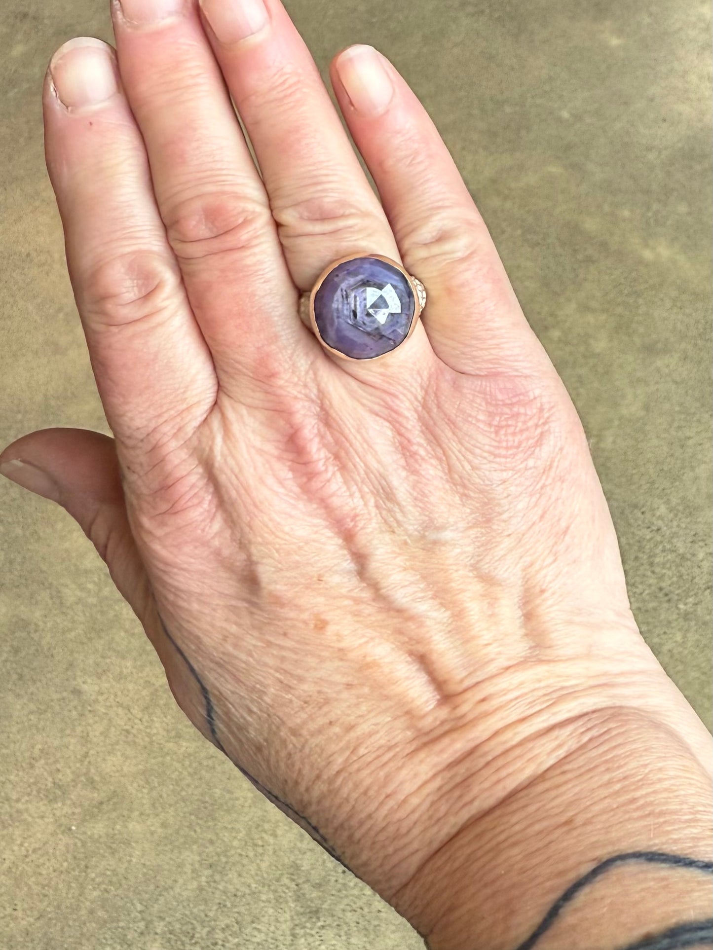 Sapphire Statement Ring