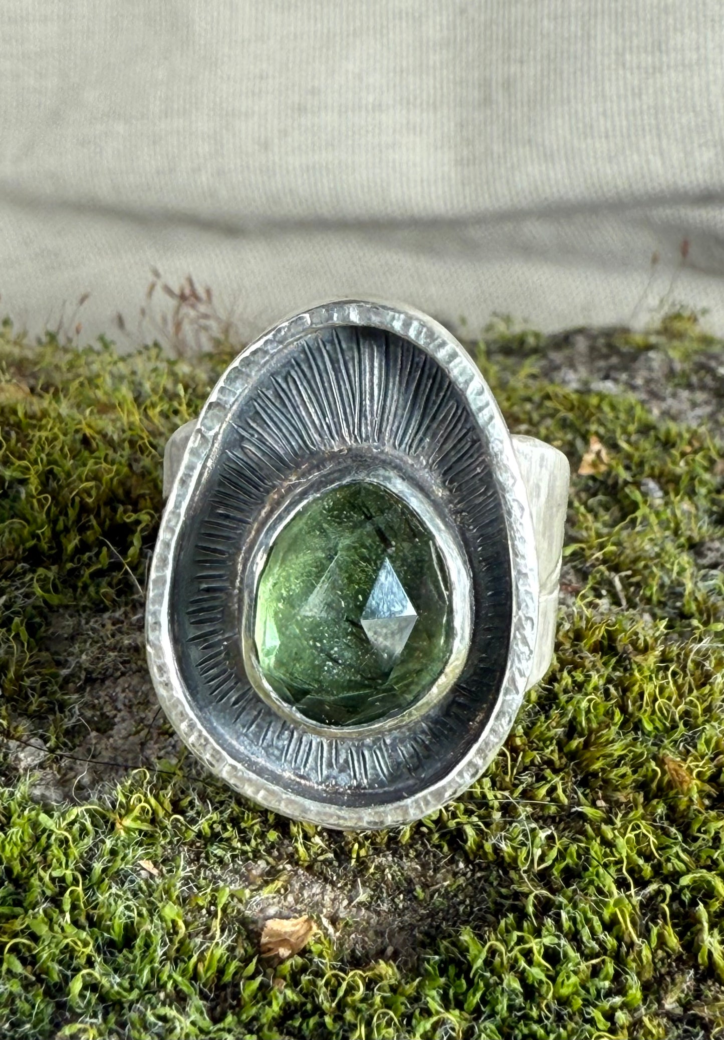Green Goddess Ring