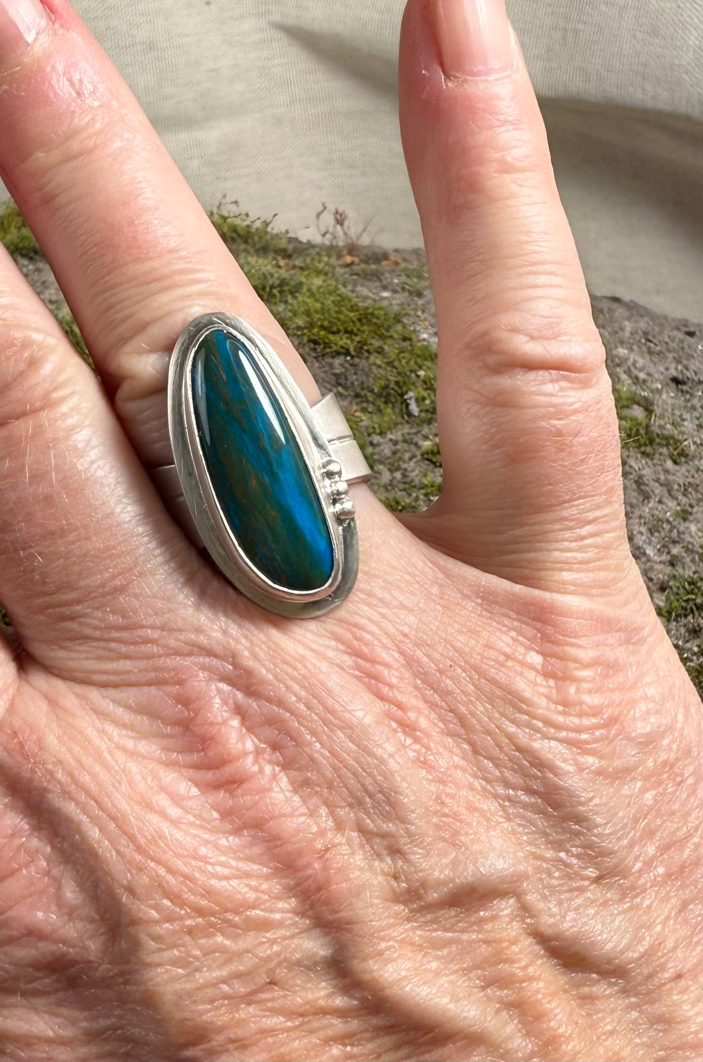 Peruvian Opal Ring