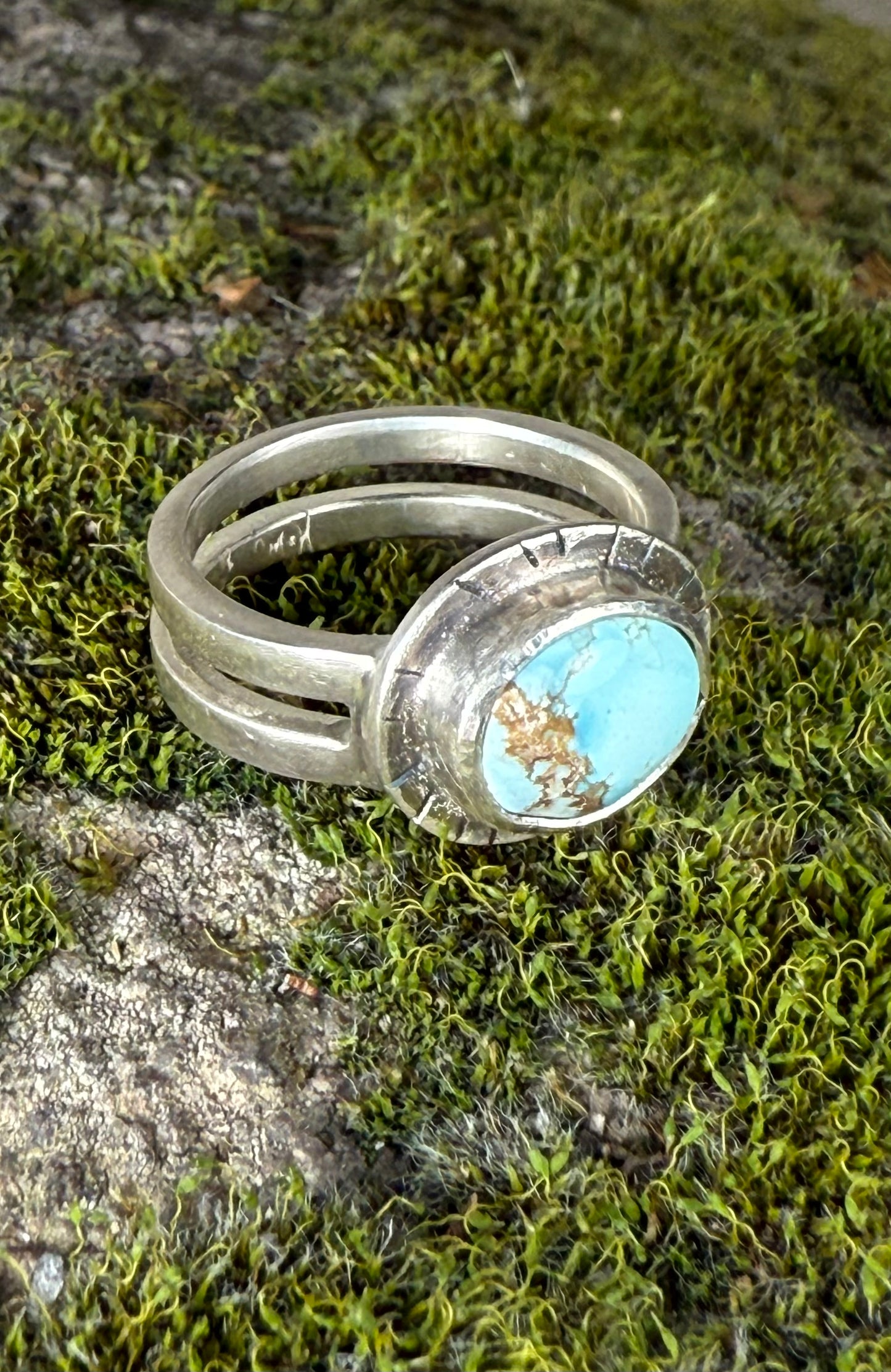 Artisan Golden Hills Double Shank Ring