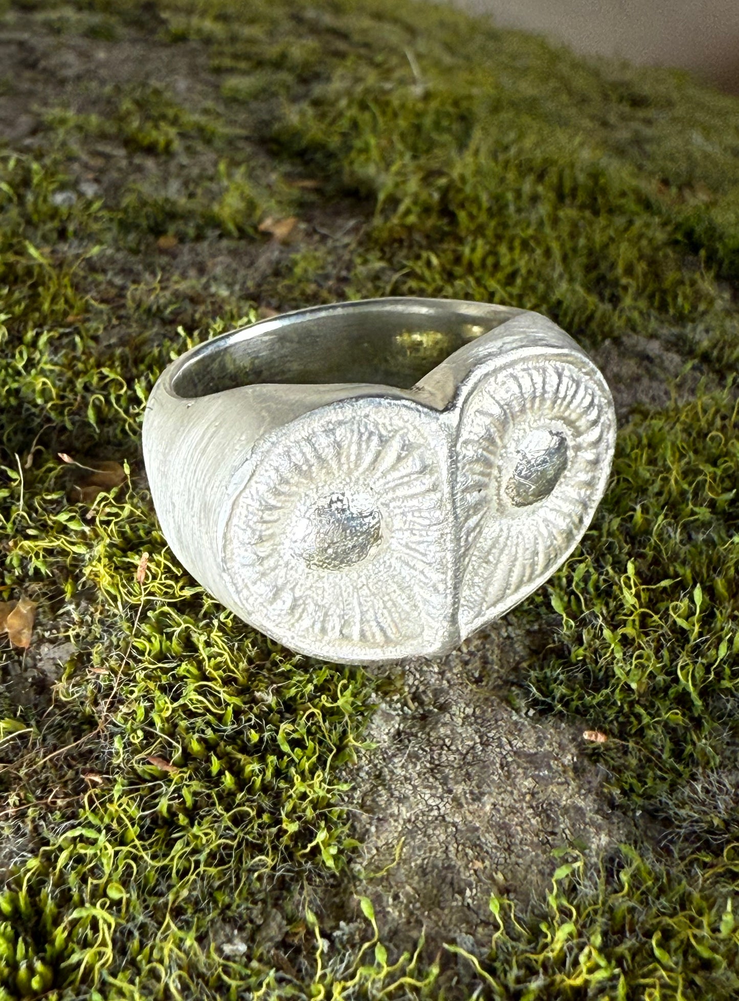 Owl Face Ring