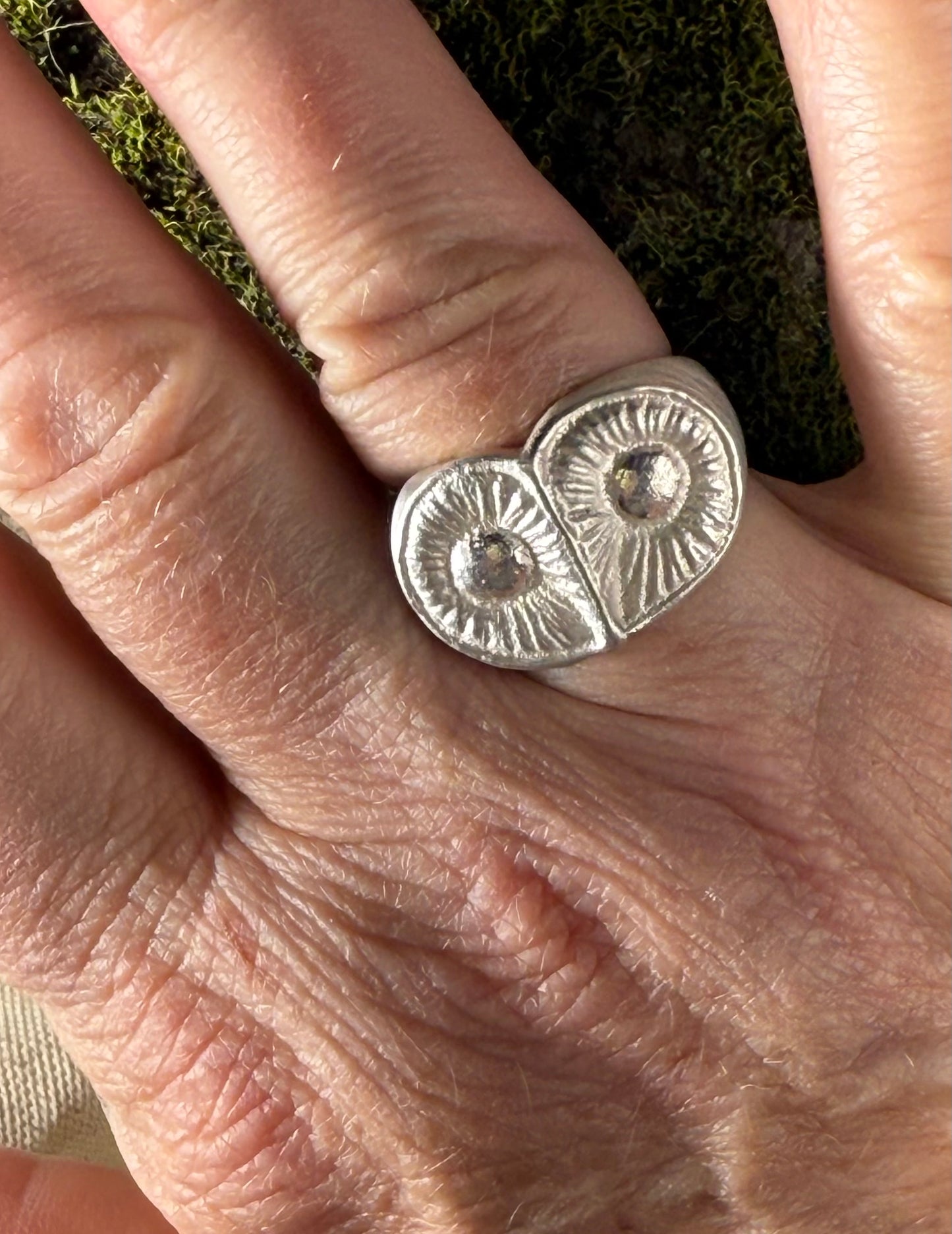 Owl Face Ring
