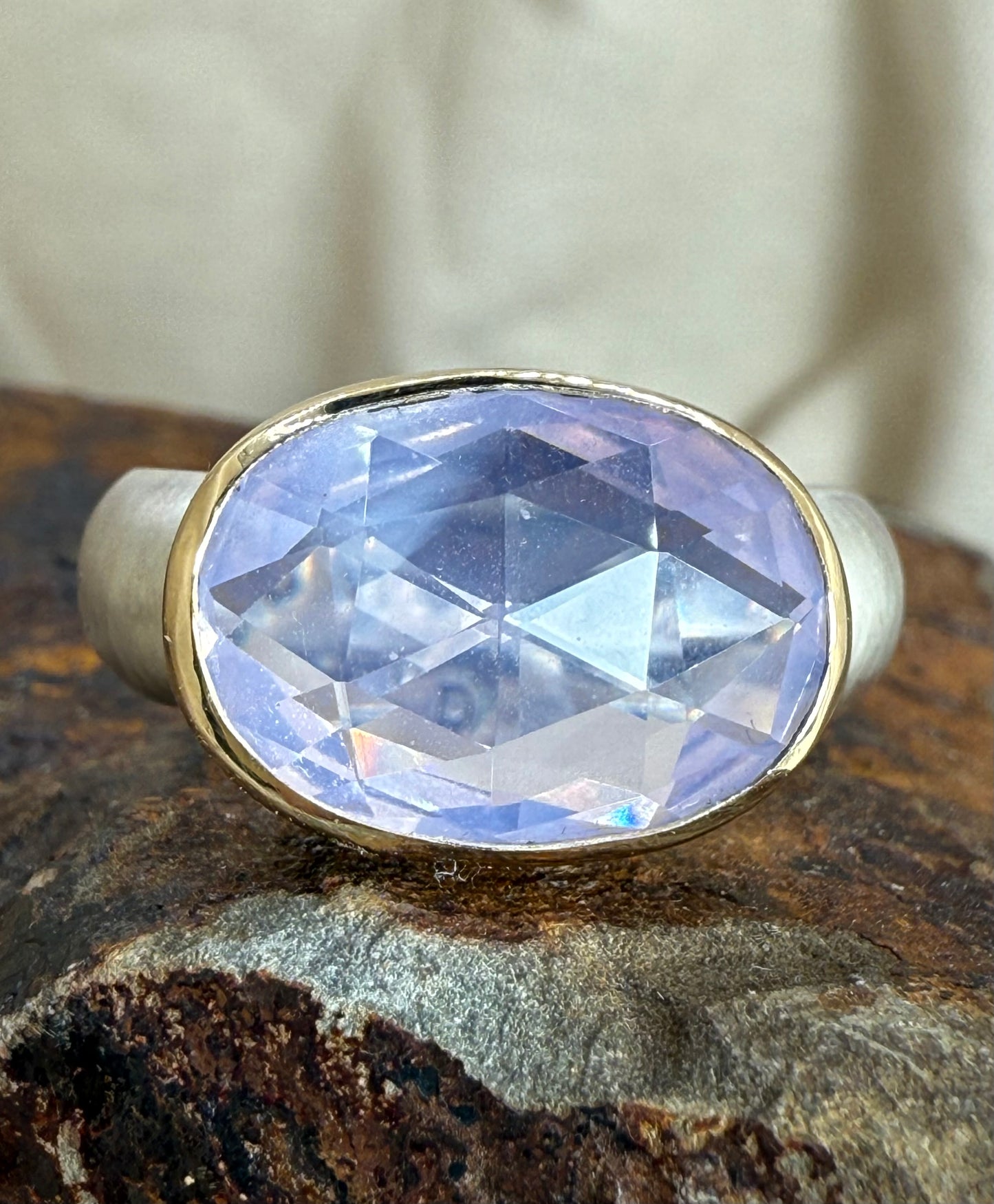 Lavender Moon Ring