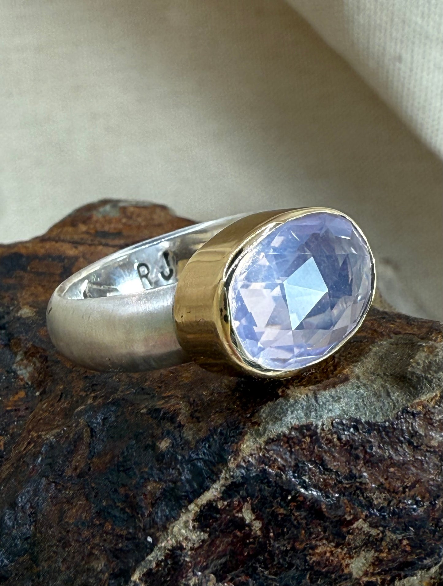 Lavender Moon Ring