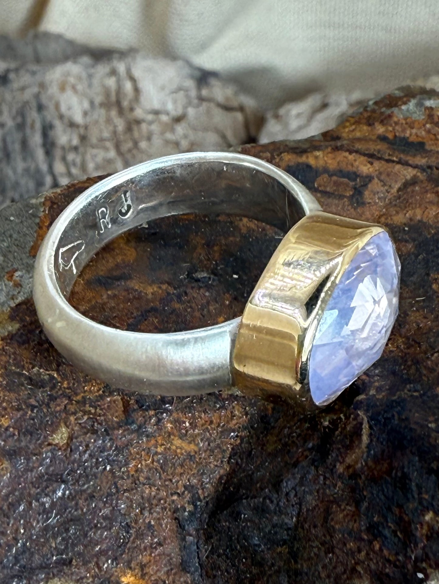 Lavender Moon Ring