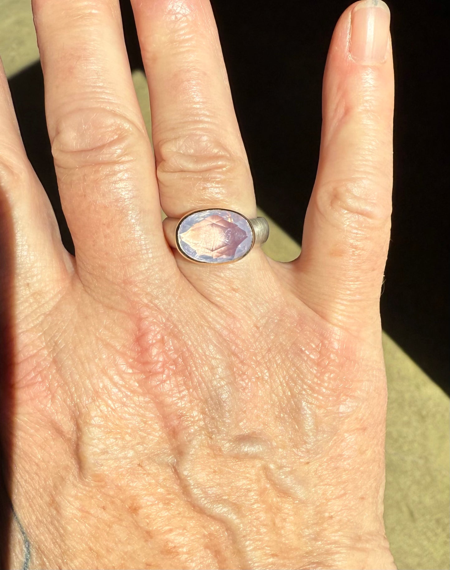 Lavender Moon Ring