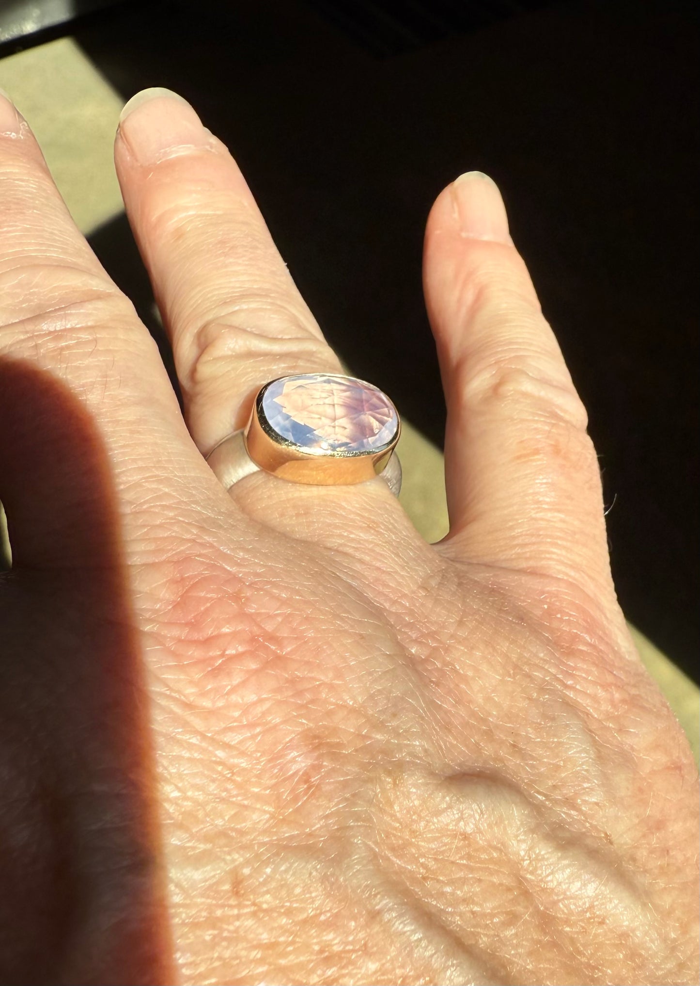 Lavender Moon Ring