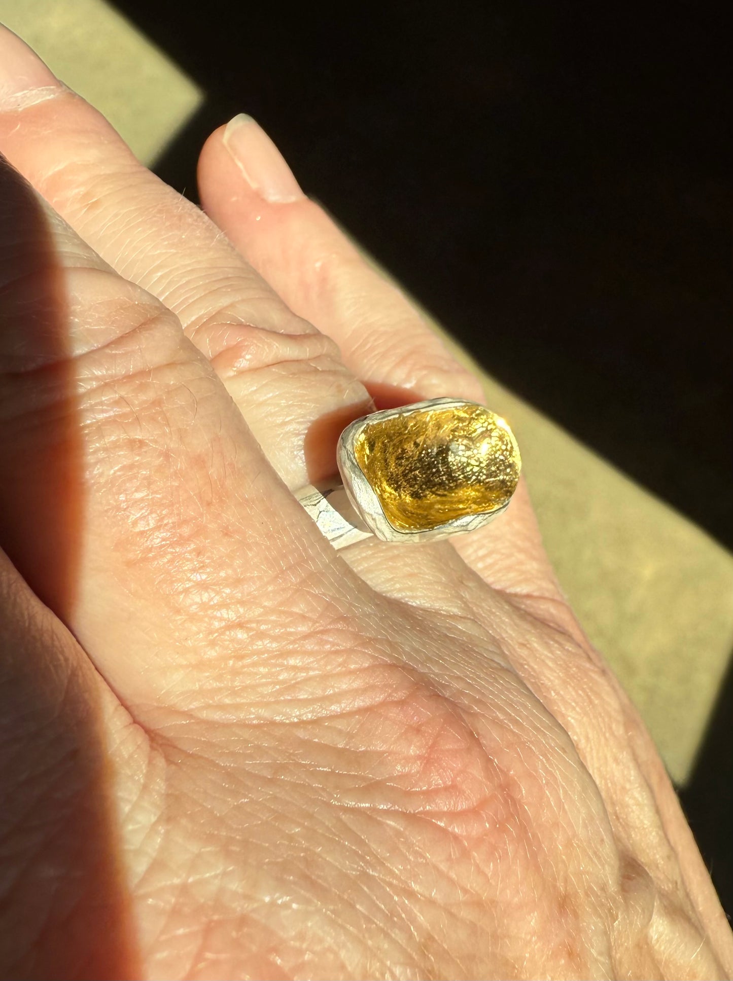 Gold Bowl Ring