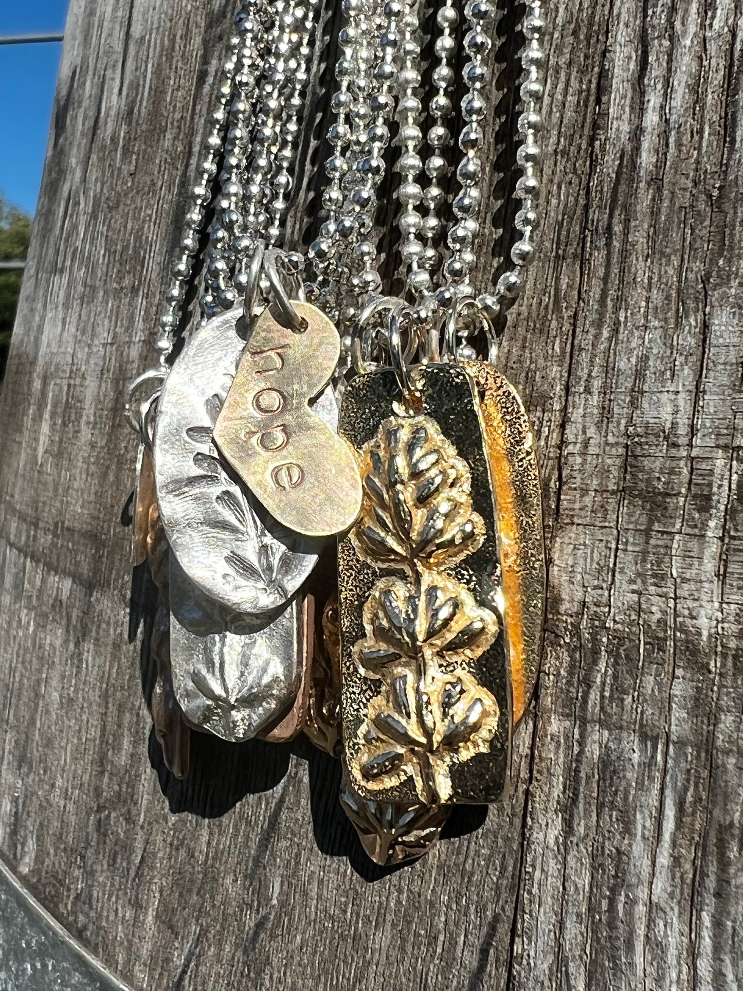 Hope Ranch Lavender Necklace, Lavender Heart