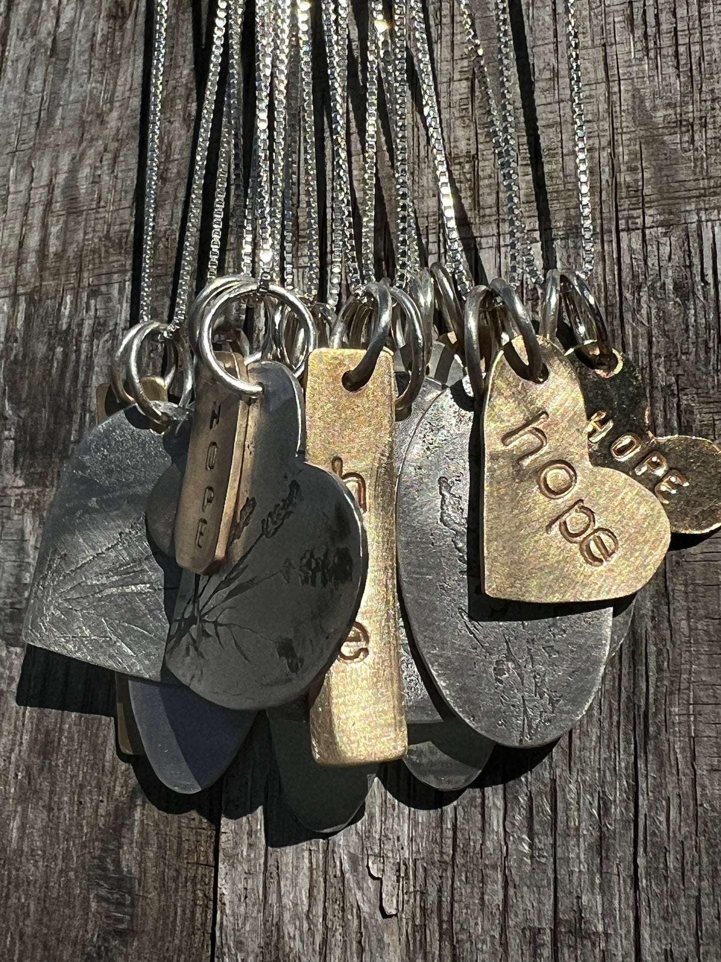Hope Ranch Lavender Necklace, Lavender Heart