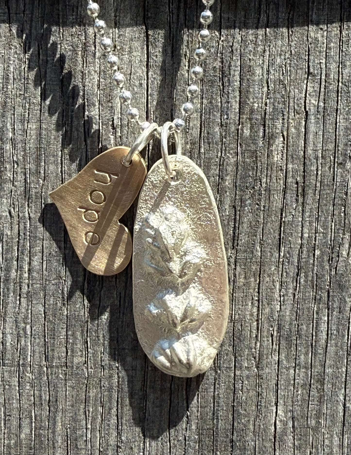 Hope Ranch Lavender Necklace silver 3D