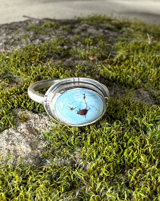 Golden Hills turquoise oval ring