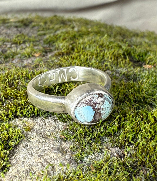 Classic Golden Hills Turquoise Ring
