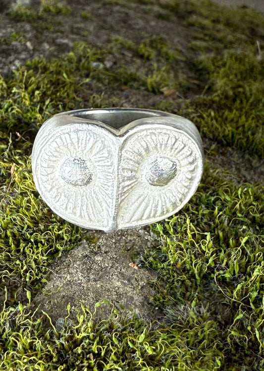 Owl Face Ring