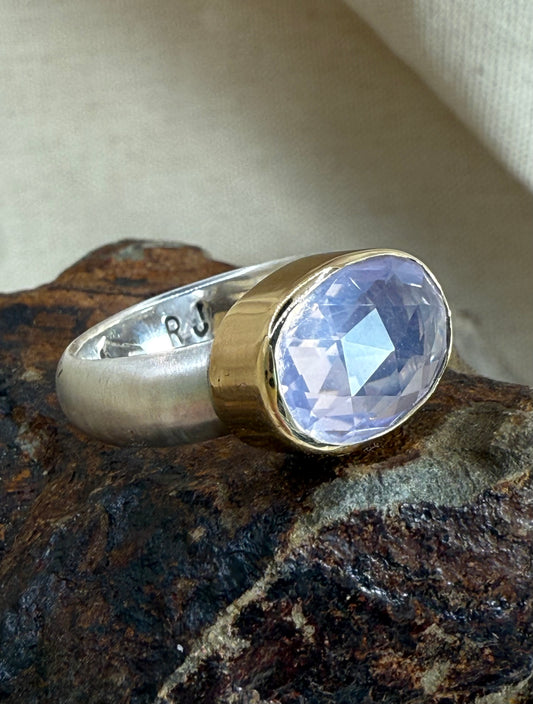 Lavender Moon Ring