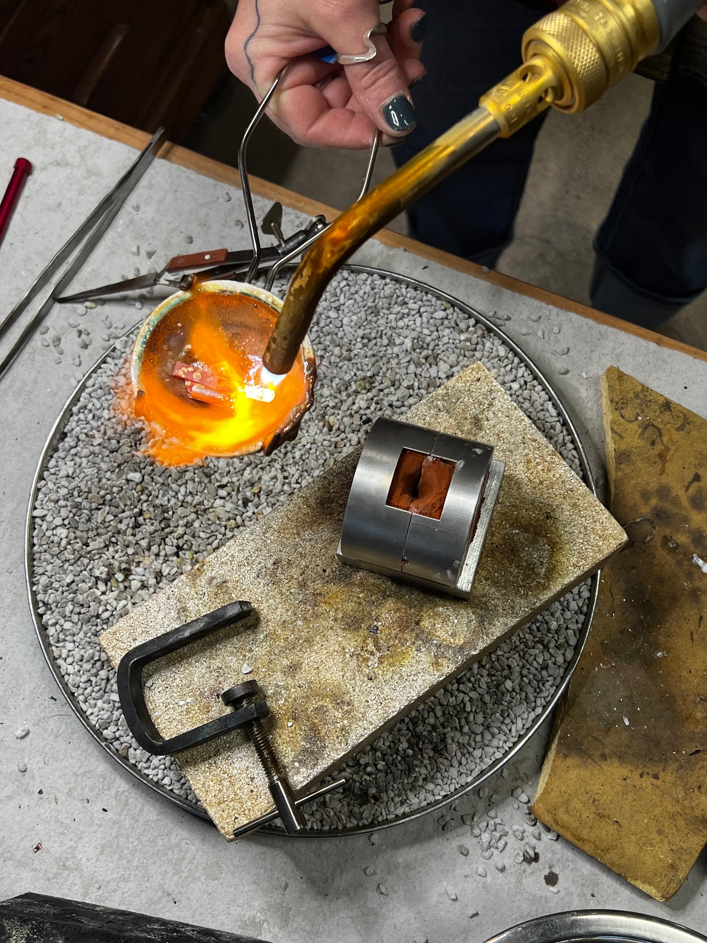 Wax Carving and Sand Casting: August 6/7  2026, 1:00pm-4:00