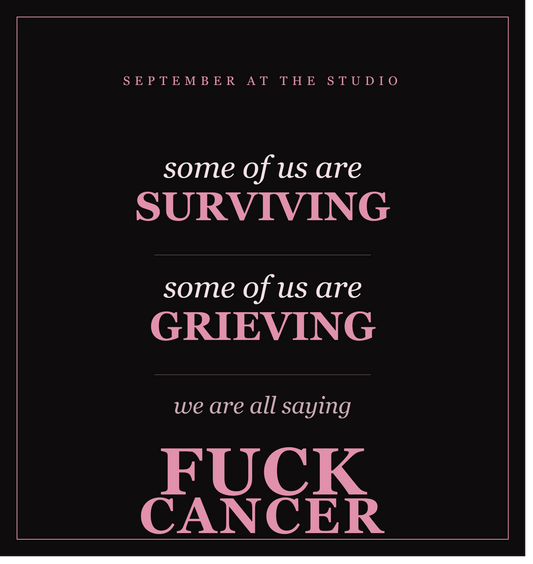 Cancer Sucks! Schedule your own group!